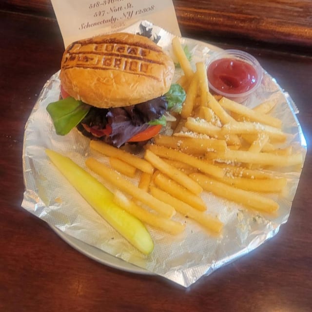 Stuffer Burger.