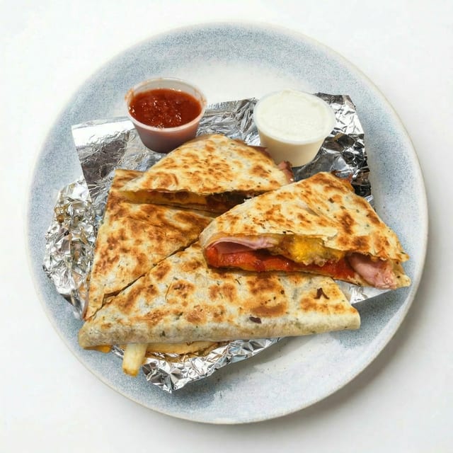 Meat Lover Quesadilla.