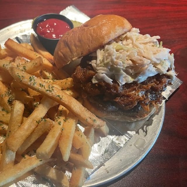 Burpork's Slaw Burger.