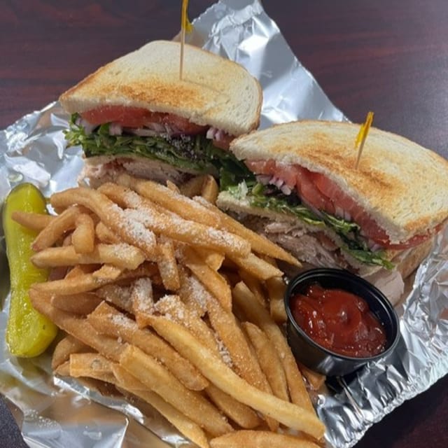 Luca's Club Sandwich.