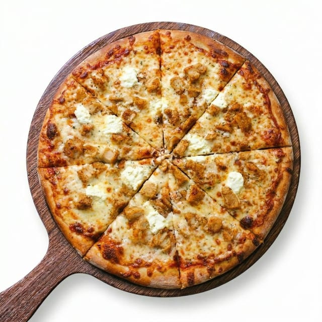 Chicken Parmigiana Pizza.